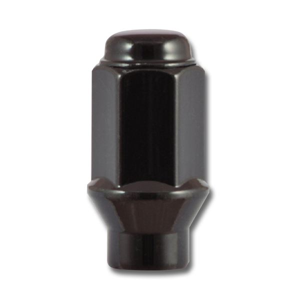 14MM X 1.50 ET Long Bulge Nut Black 40/Box - Storage